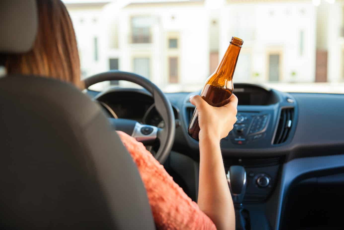 driving with beer